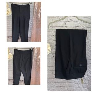 10 - NWT Ann Taylor Factory Straight Leg Lightweight Unlined Black Dress Pants